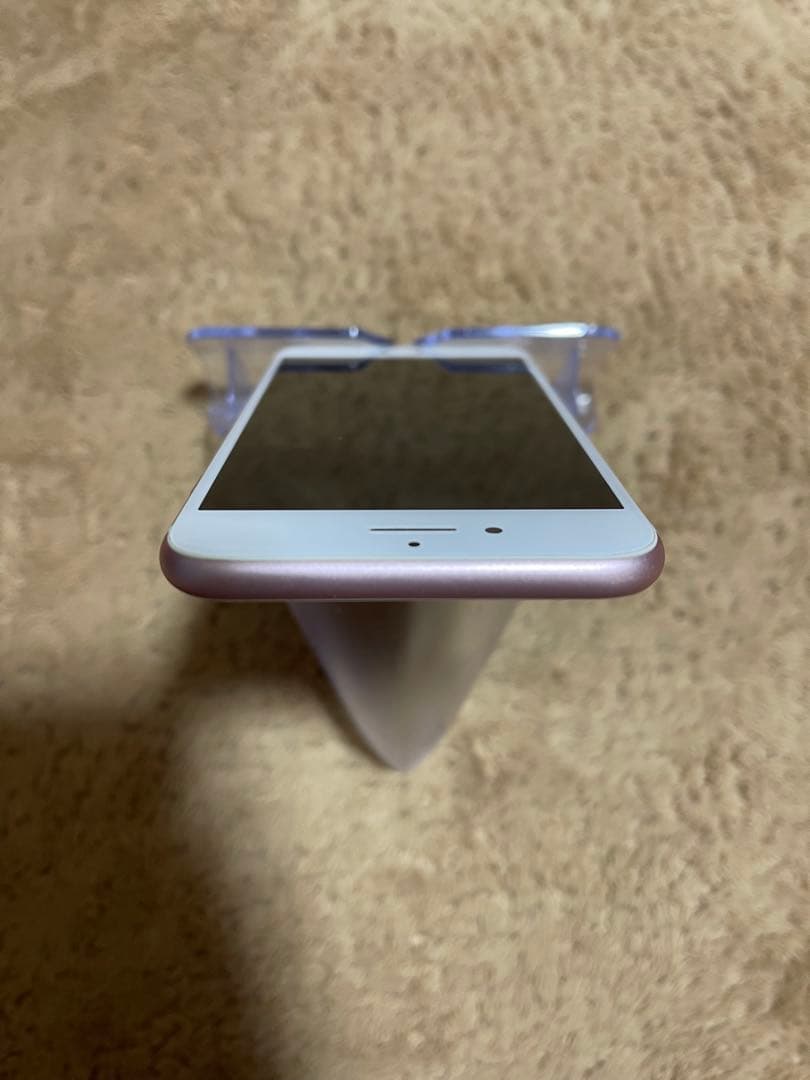 Iphone7 Rose Gold 128GB SIMフリーバッテリー88良品
