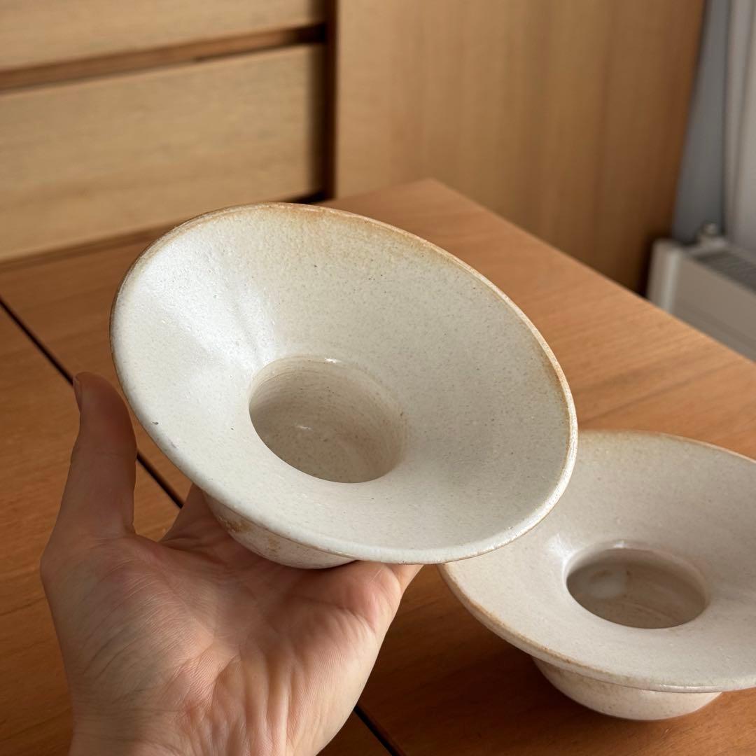 [1/9〆切]超希少入手困難　市川孝　高台鉢　2点セット