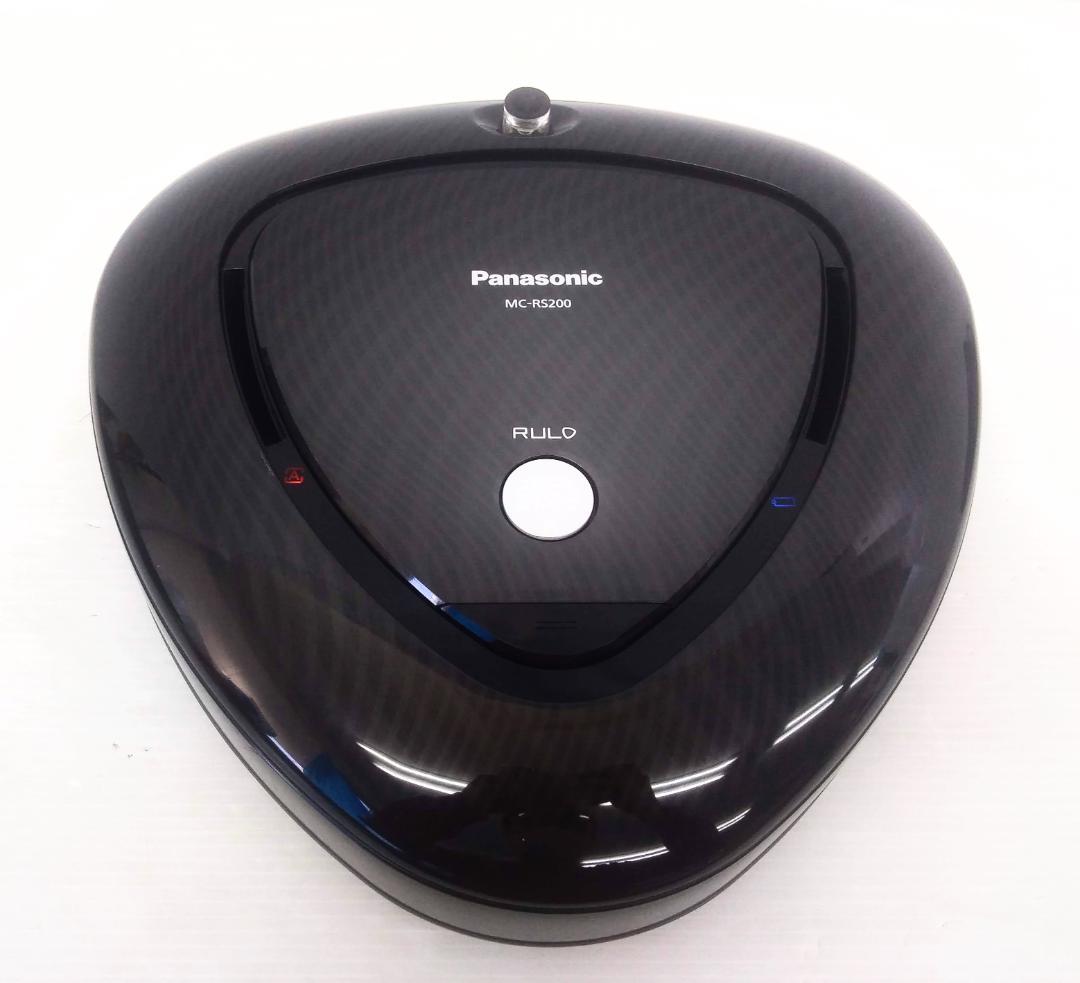 ●パナソニック ロボット掃除機●MC-RS200●黒●Panasonic