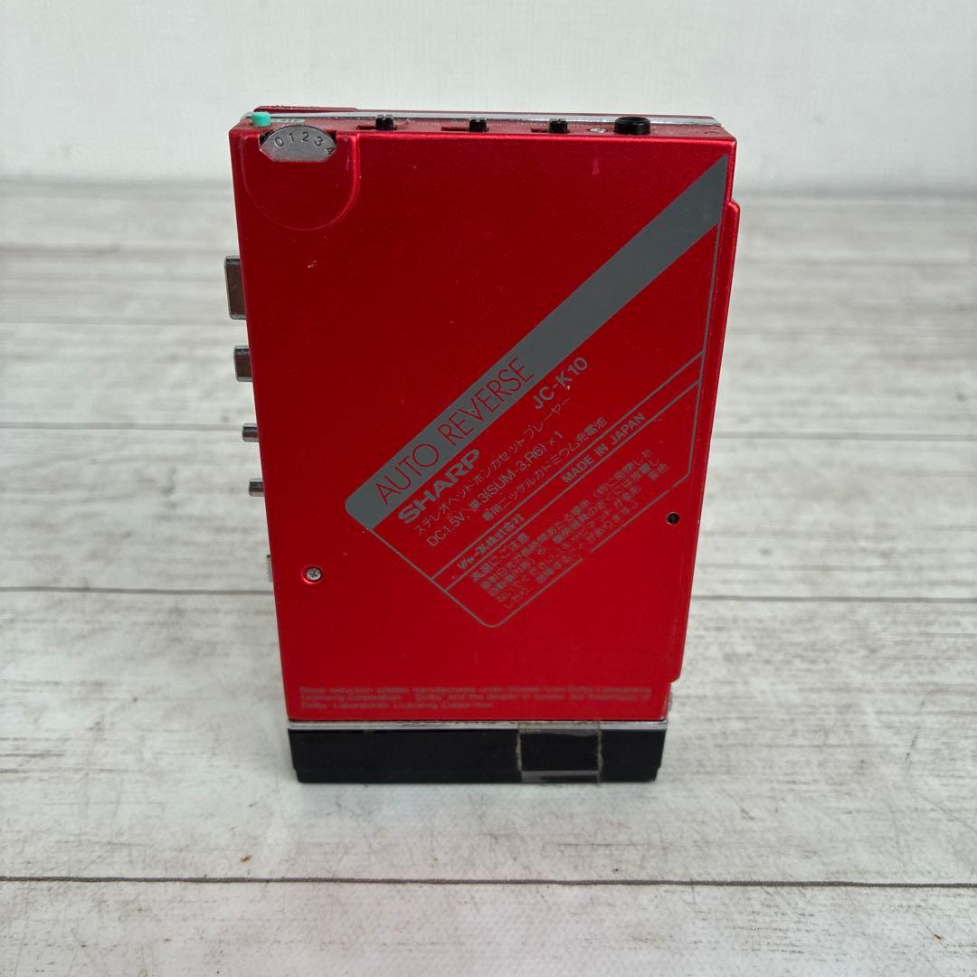 SHARP カセットプレーヤー JC-K10 ジャンク