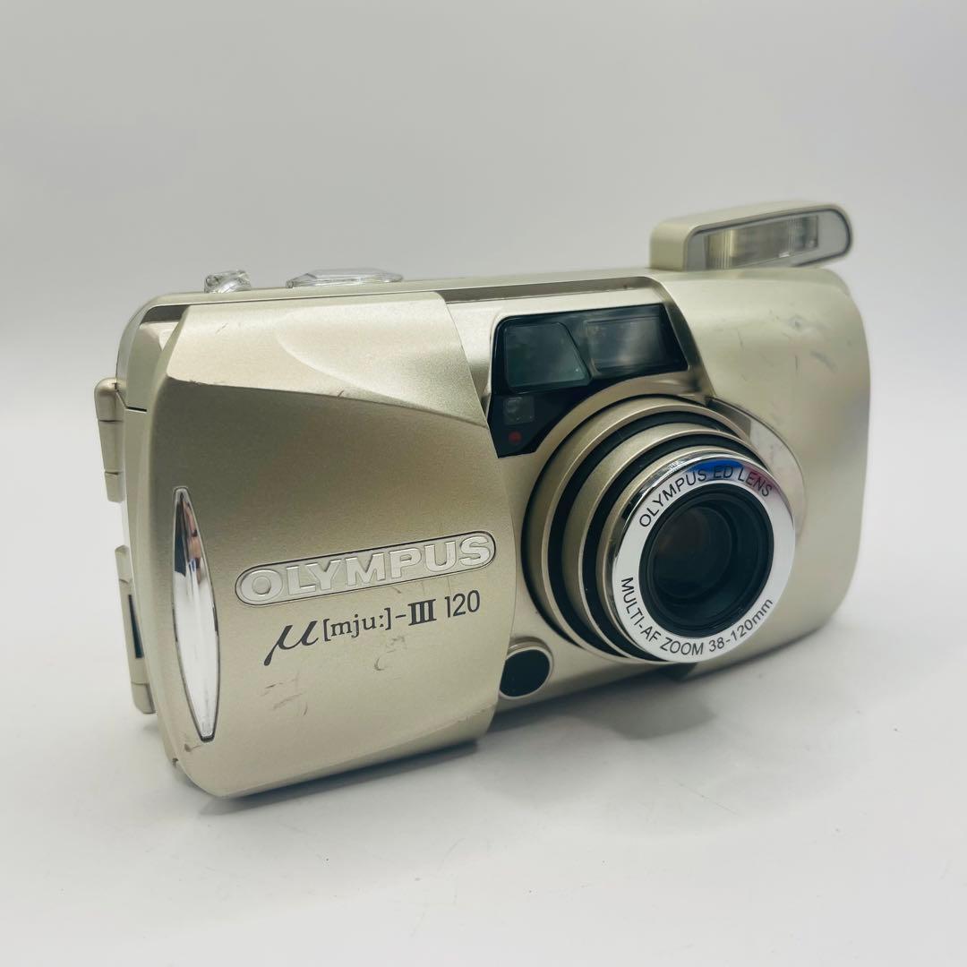 動作確認済　OLYMPUS μ mju Ⅲ 120 フィルムカメラ