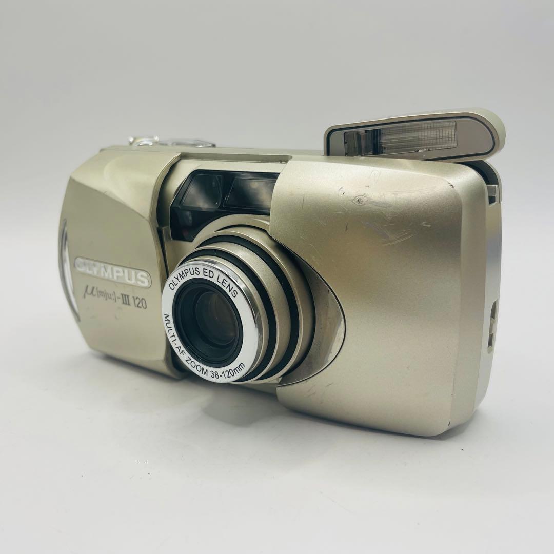 動作確認済　OLYMPUS μ mju Ⅲ 120 フィルムカメラ