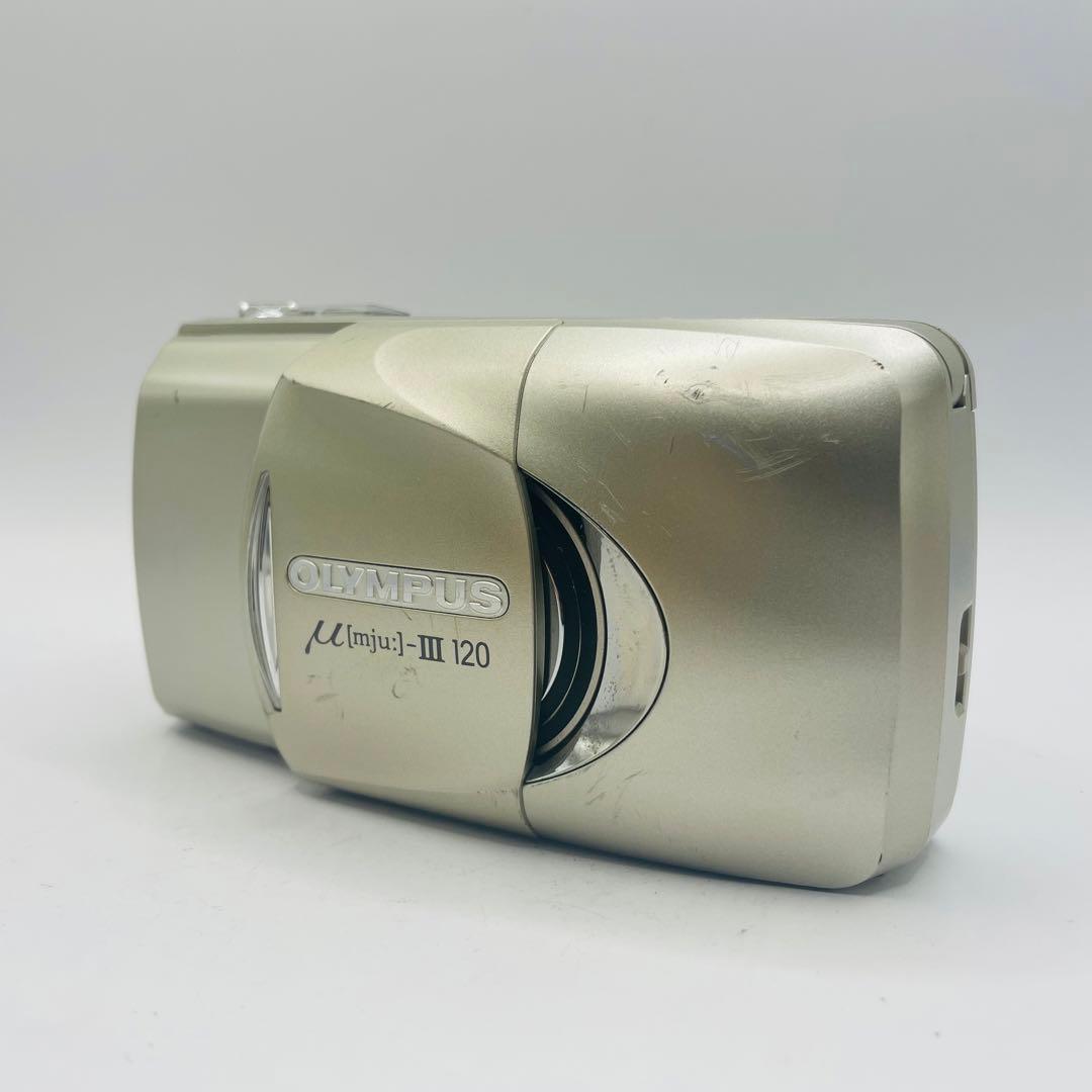 動作確認済　OLYMPUS μ mju Ⅲ 120 フィルムカメラ