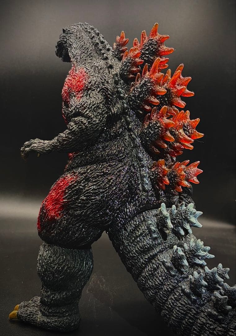 東宝30cmシリーズ ゴジラ（1995）「香港上陸」クリアオレンジVer.完成品