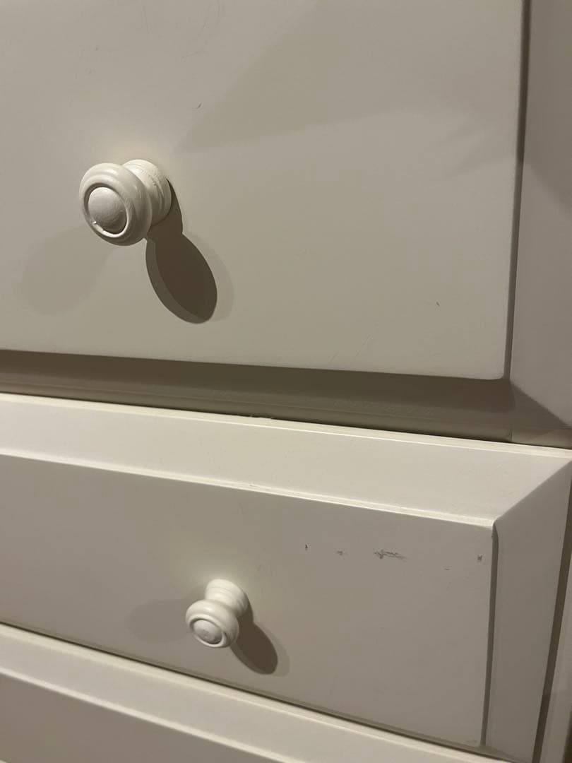 【送料込み】Francfranc ホワイト 木製 チェスト