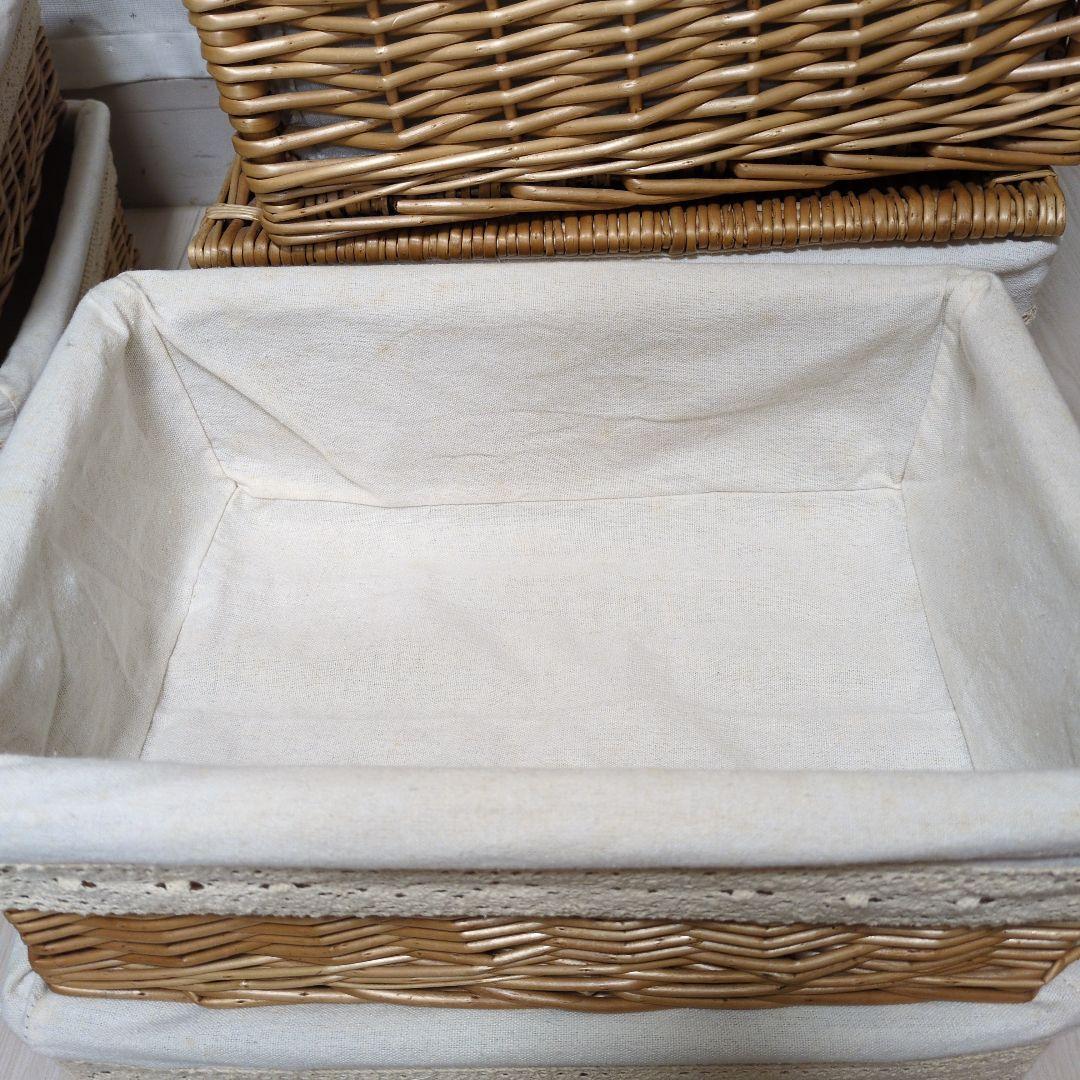 最終価格！　メルカド　バスケット　カゴ　かご　8個セット　籐籠