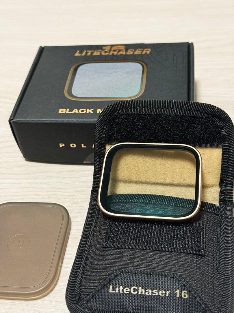 1*P様 PolarPro LiteChaserケース Blackmistフィル