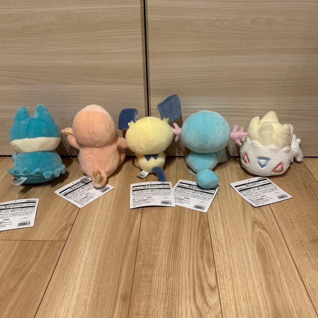 ポケモンセンター little daydream ぬいぐるみ 5種 コンプセット