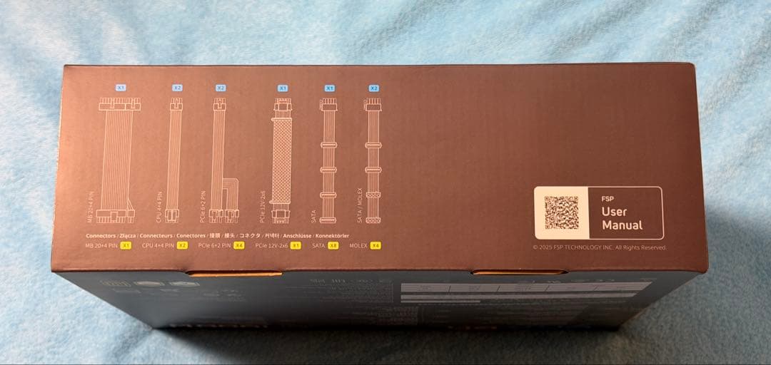 電源ユニット FSP VITA GM 1000W ATX3.1 PCI Express 5.1