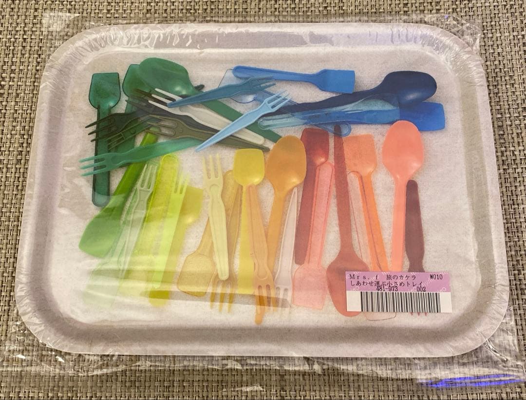 【未開封新品6枚セット】　レア　フェリシモ　幸せはこぶ小さめトレイ　バラ売り不可