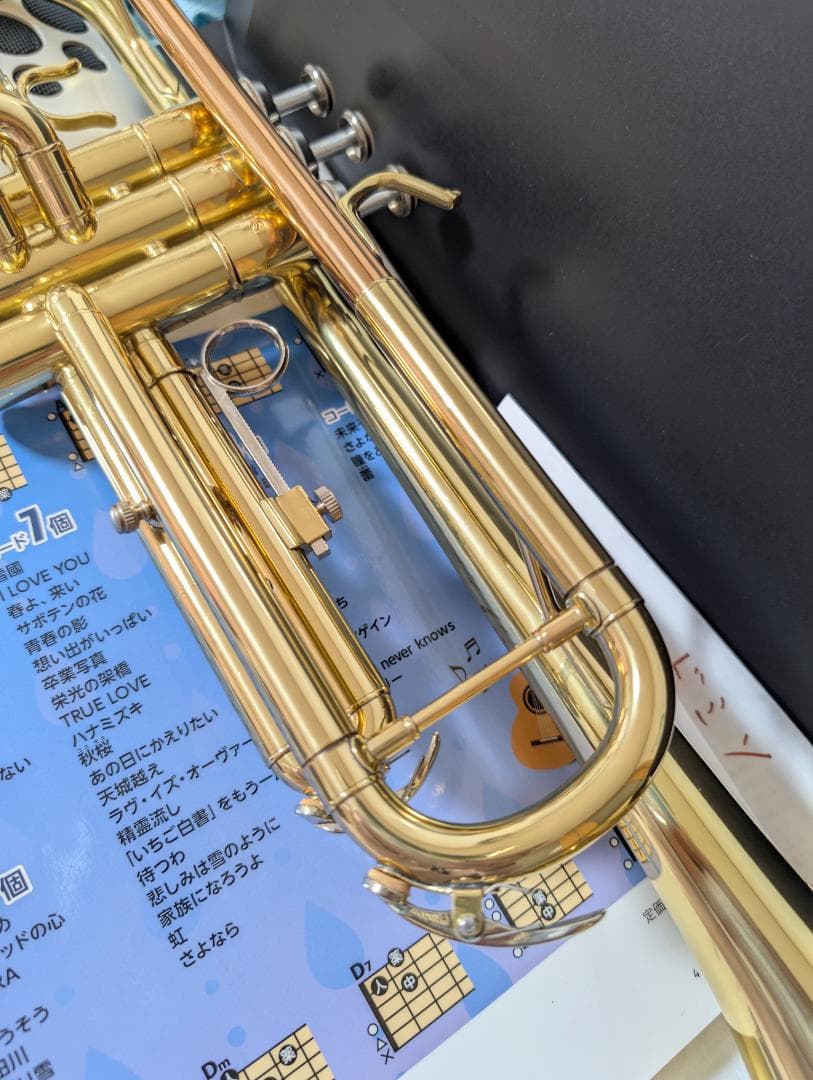ぱ*ん様 トランペット Soleil ソレイユSTR-1/GD ゴールド