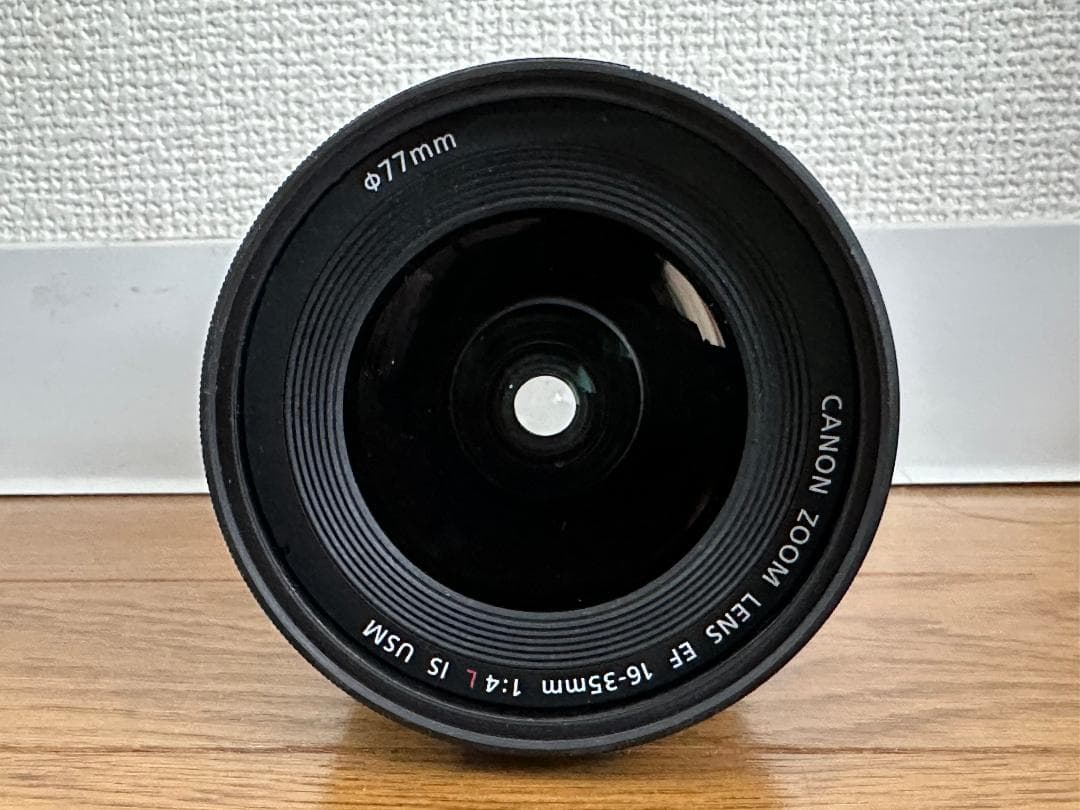 キヤノンで点検清掃済　Canon EF16-35mm F4 IS USM
