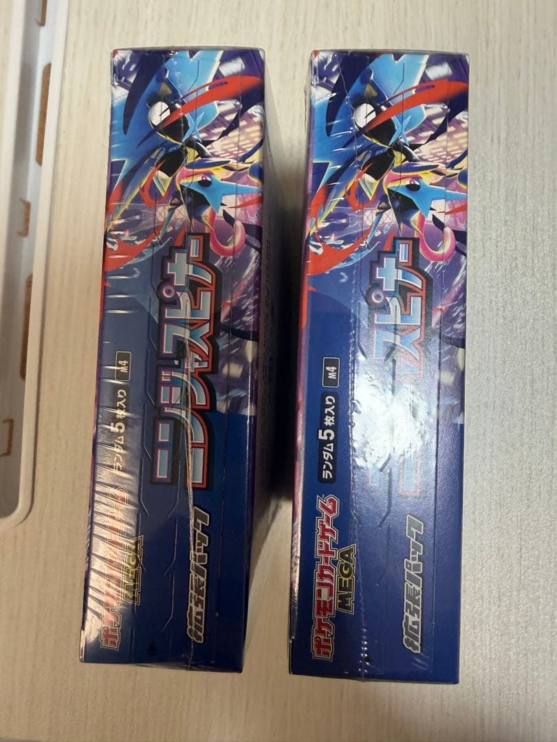 ポケモン ニンジャスピナー メガ進化 ボックス　シュリンク付　2ボックス