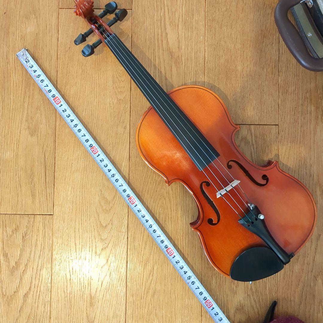 SUZUKI バイオリン 本体 1/2 弓付き ケース付き