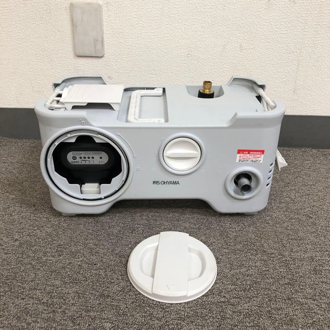 アイリスオーヤマ タンク式高圧洗浄機　コードレスタイプ　SDT-L01N