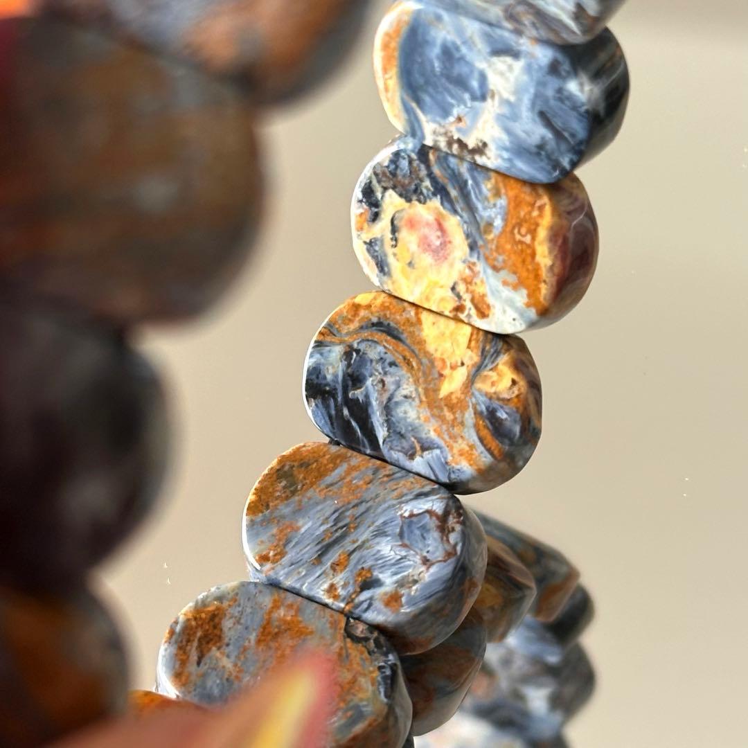 高品質 最高級 希少 ブルーピーターサイト バングル 18mm 19cm 上質