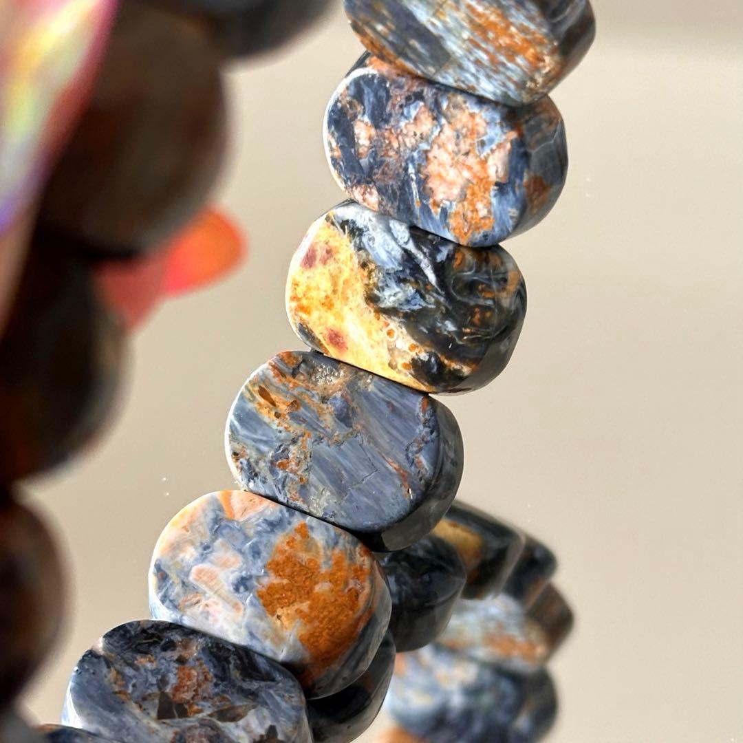 高品質 最高級 希少 ブルーピーターサイト バングル 18mm 19cm 上質