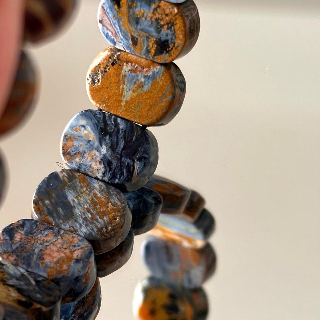 高品質 最高級 希少 ブルーピーターサイト バングル 18mm 19cm 上質