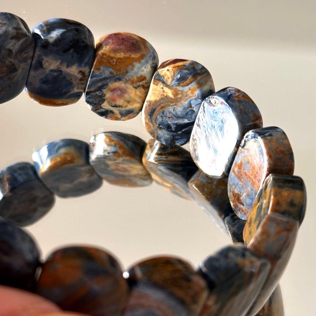 高品質 最高級 希少 ブルーピーターサイト バングル 18mm 19cm 上質