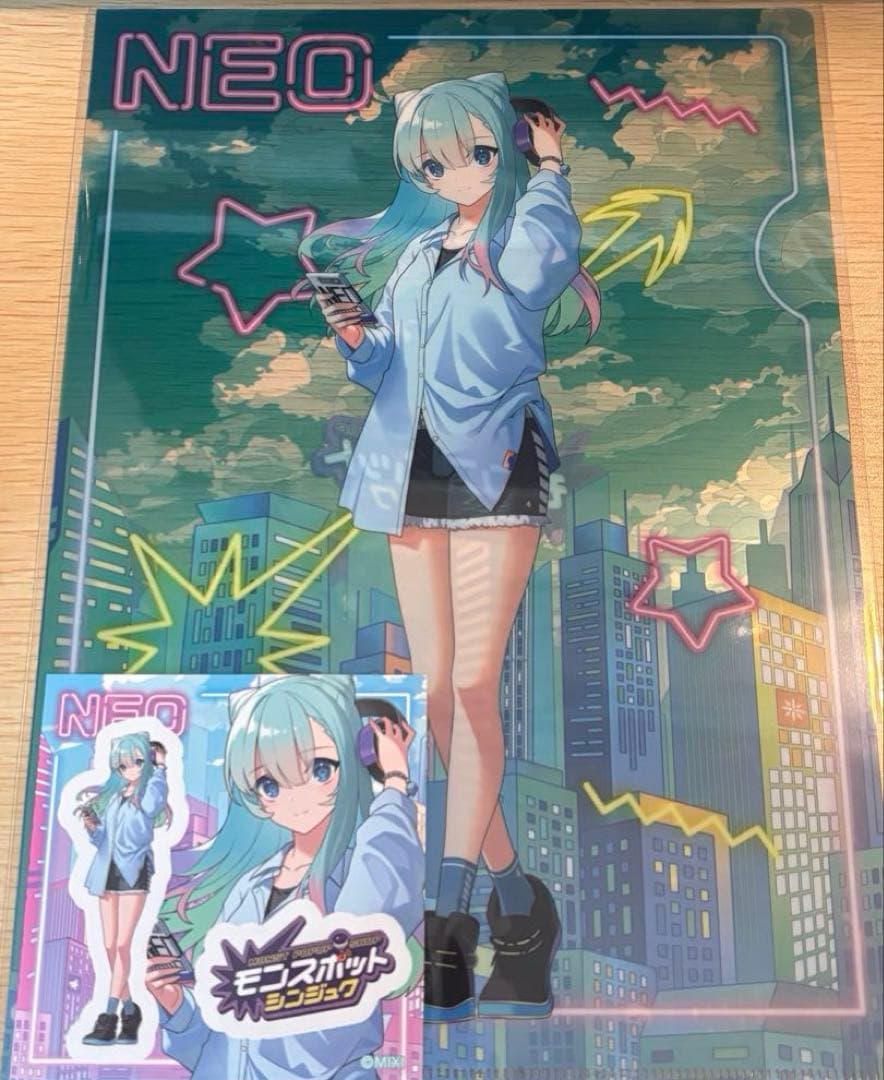 モンスポットシンジュク　モンストくじ　ネオセット(C賞 D賞 E賞)