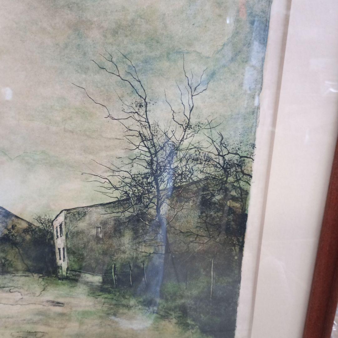 7782)ベルナール・ガントナー 　リトグラフ「画題不明」