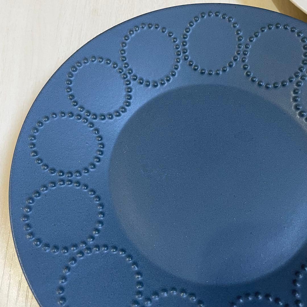 【１回の使用美品】ミナペルホネン タンバリンプレート大 23㎝　2枚