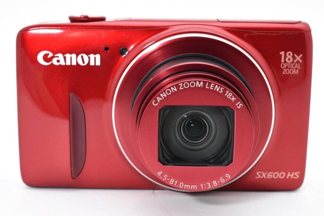 【特上美品】Canon PowerShot SX600 HS レッド 元箱