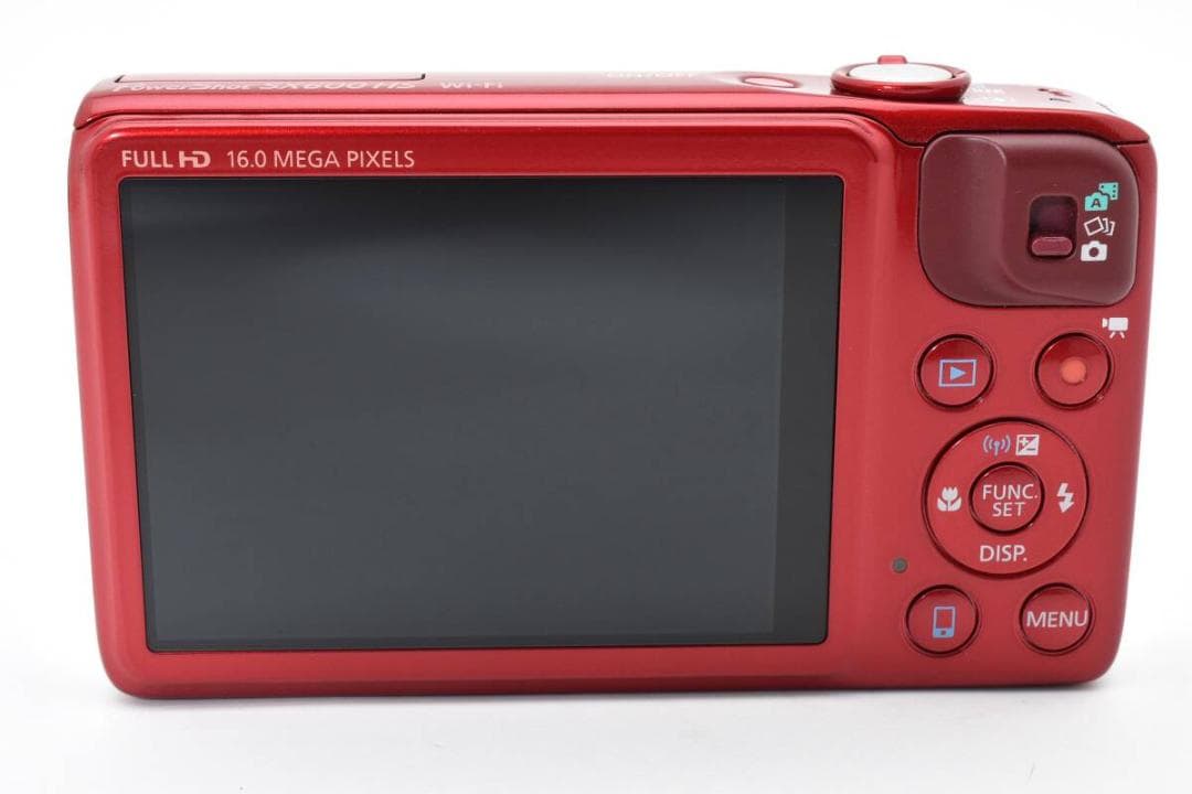 【特上美品】Canon PowerShot SX600 HS レッド 元箱