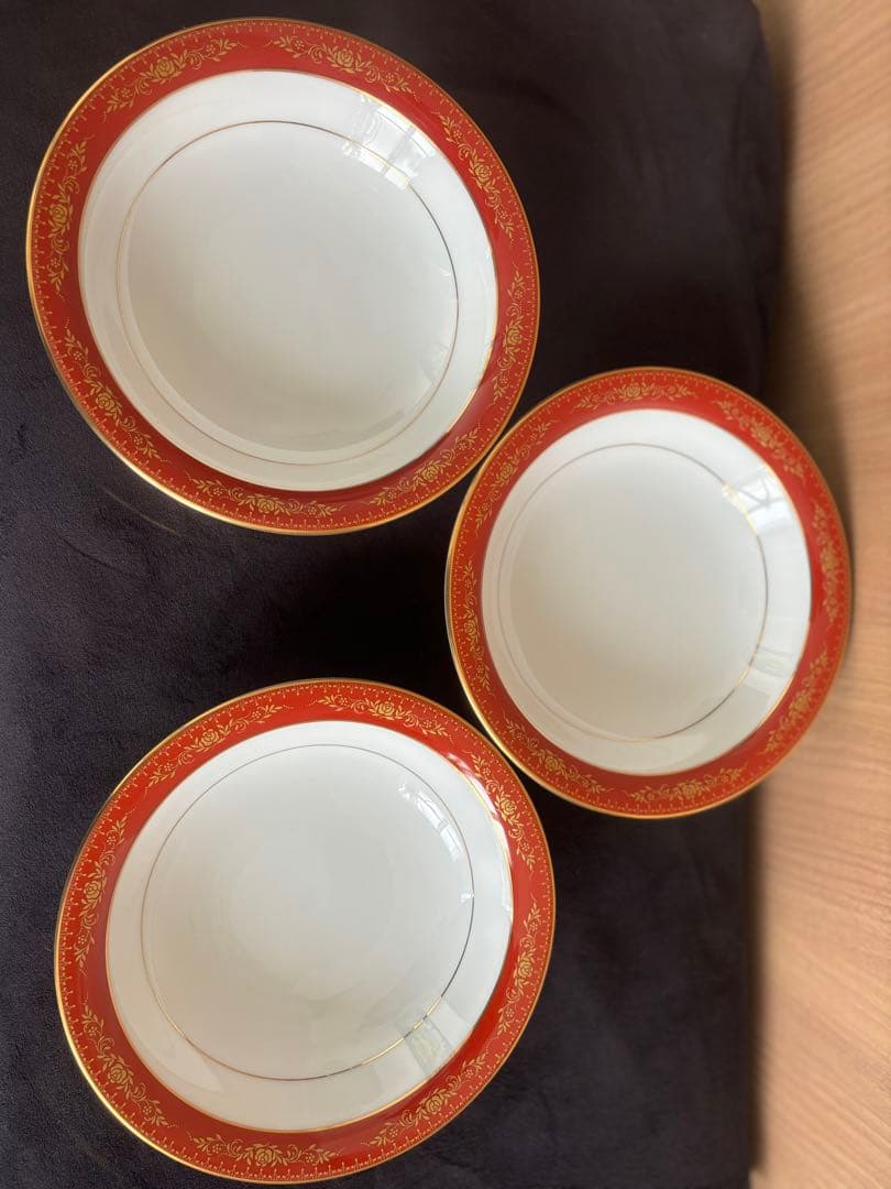 ノリタケ　ゴールドヒル　深皿 ３点