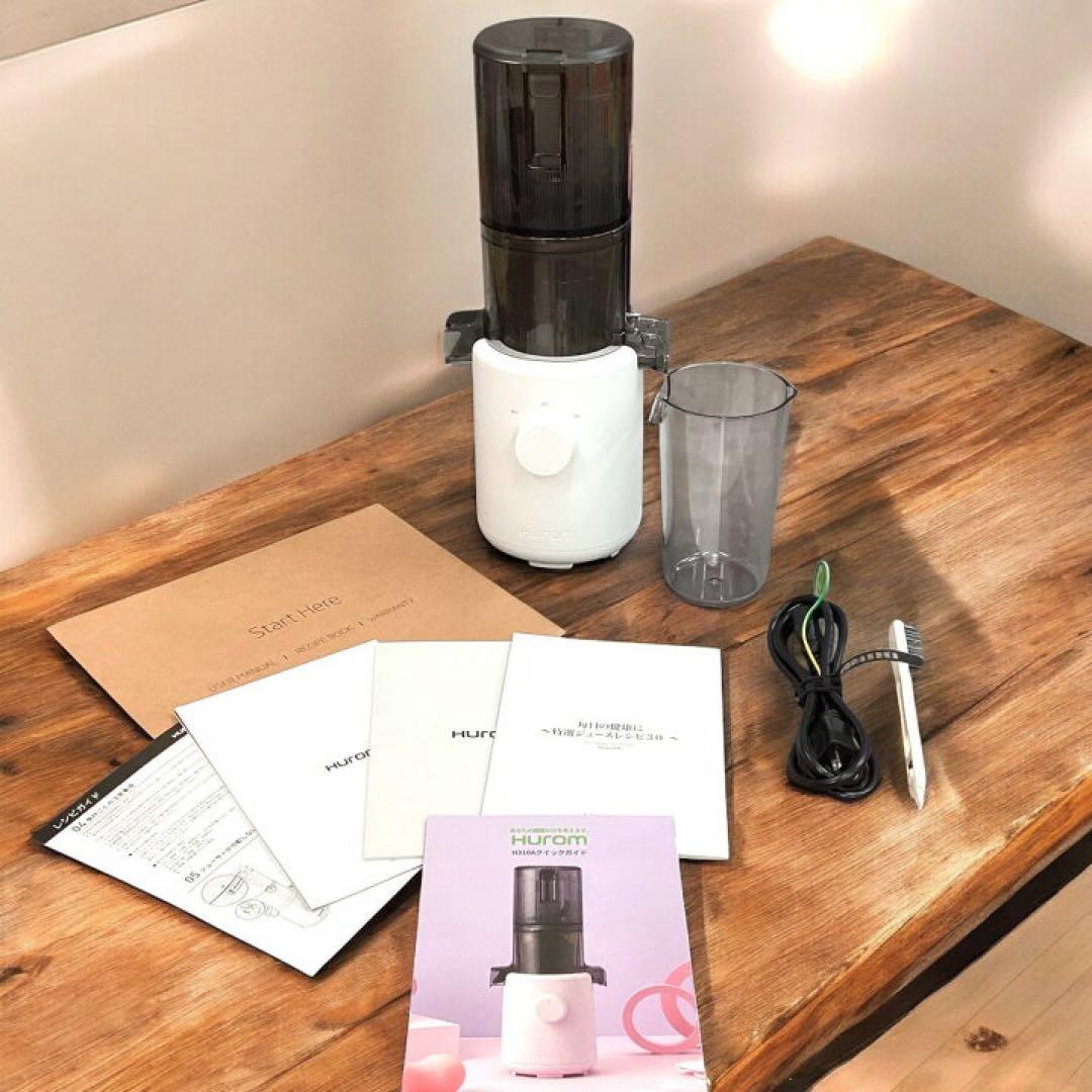 3日間限定！【アウトレット】　H310A HUROM スロージューサー　ブルー