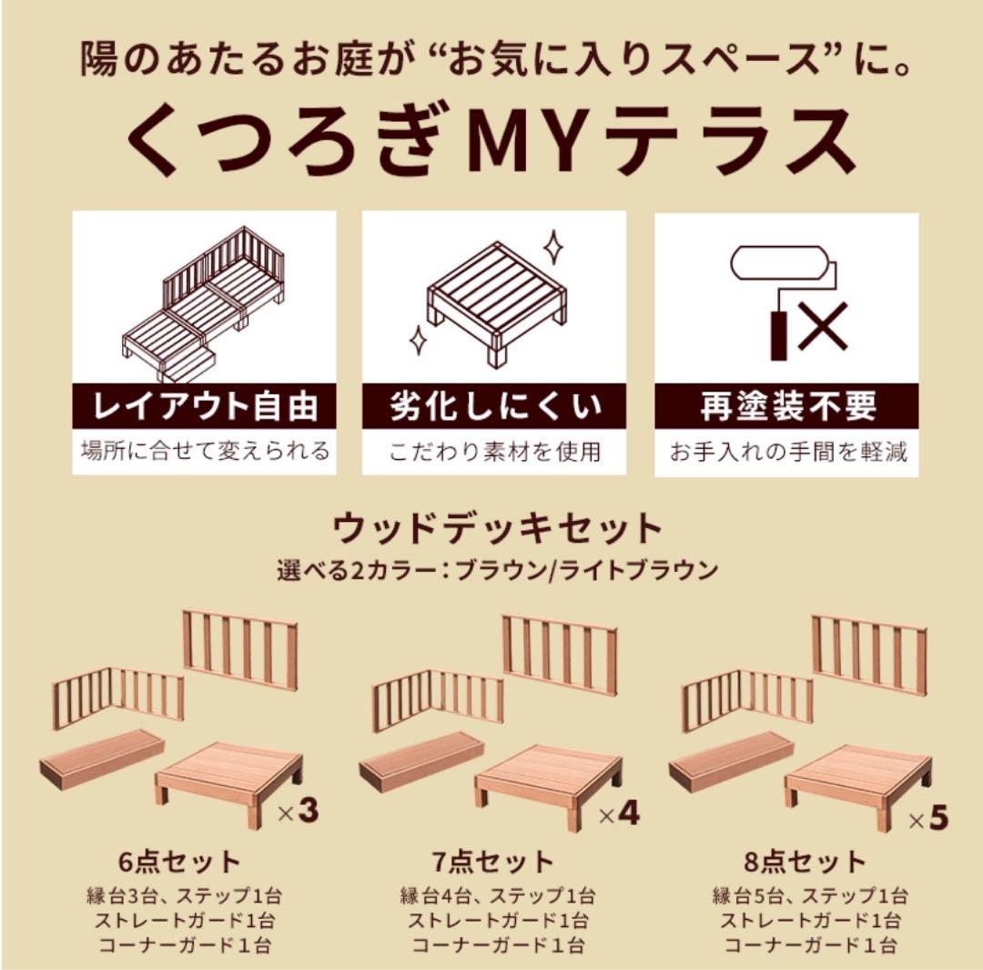 ウッドデッキ人工木