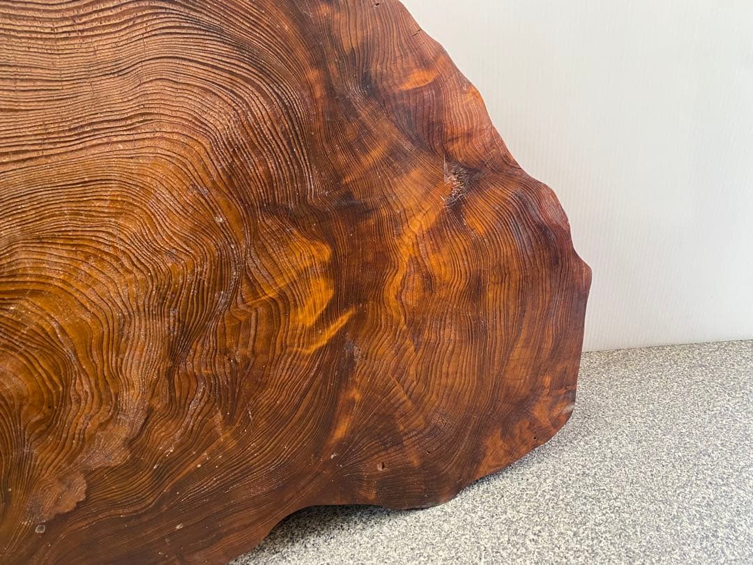 屋久杉 花台 台座 飾り台 盆栽台 一枚板 珍木 古民藝 天然木 床置き 玄関