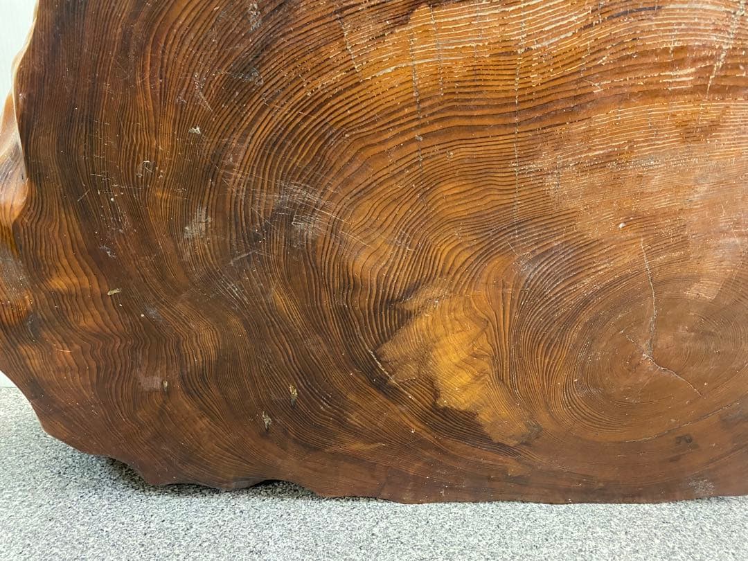 屋久杉 花台 台座 飾り台 盆栽台 一枚板 珍木 古民藝 天然木 床置き 玄関