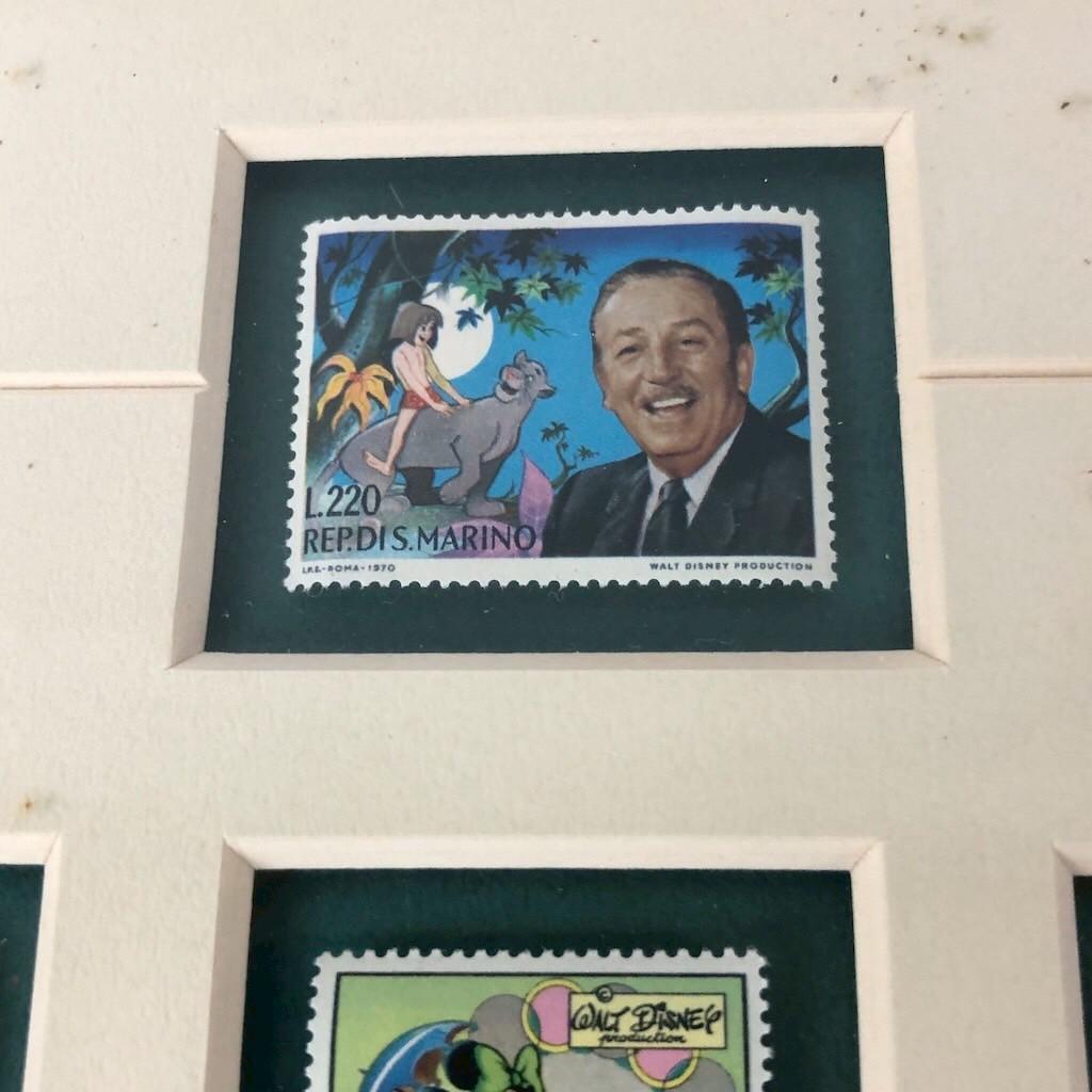 ディズニー切手アート 額装コレクション STAMP ART GALLERY