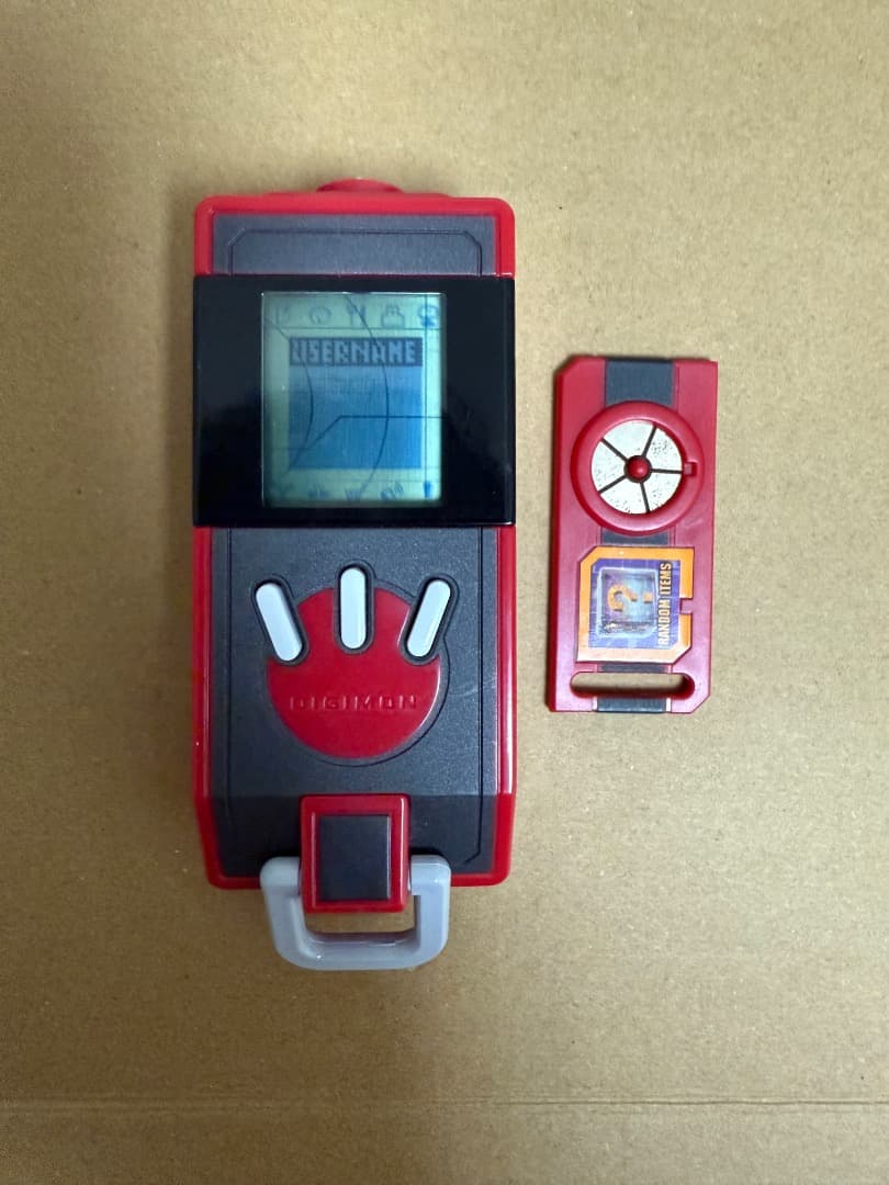 海外　デジモン　デジヴァイス ic 限定コラボ　赤