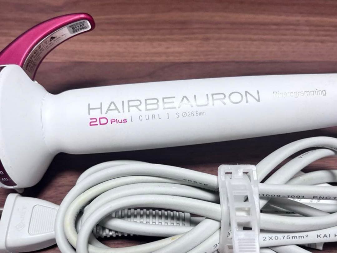 HAIRBEAURON 2D Plus カールヘアアイロン