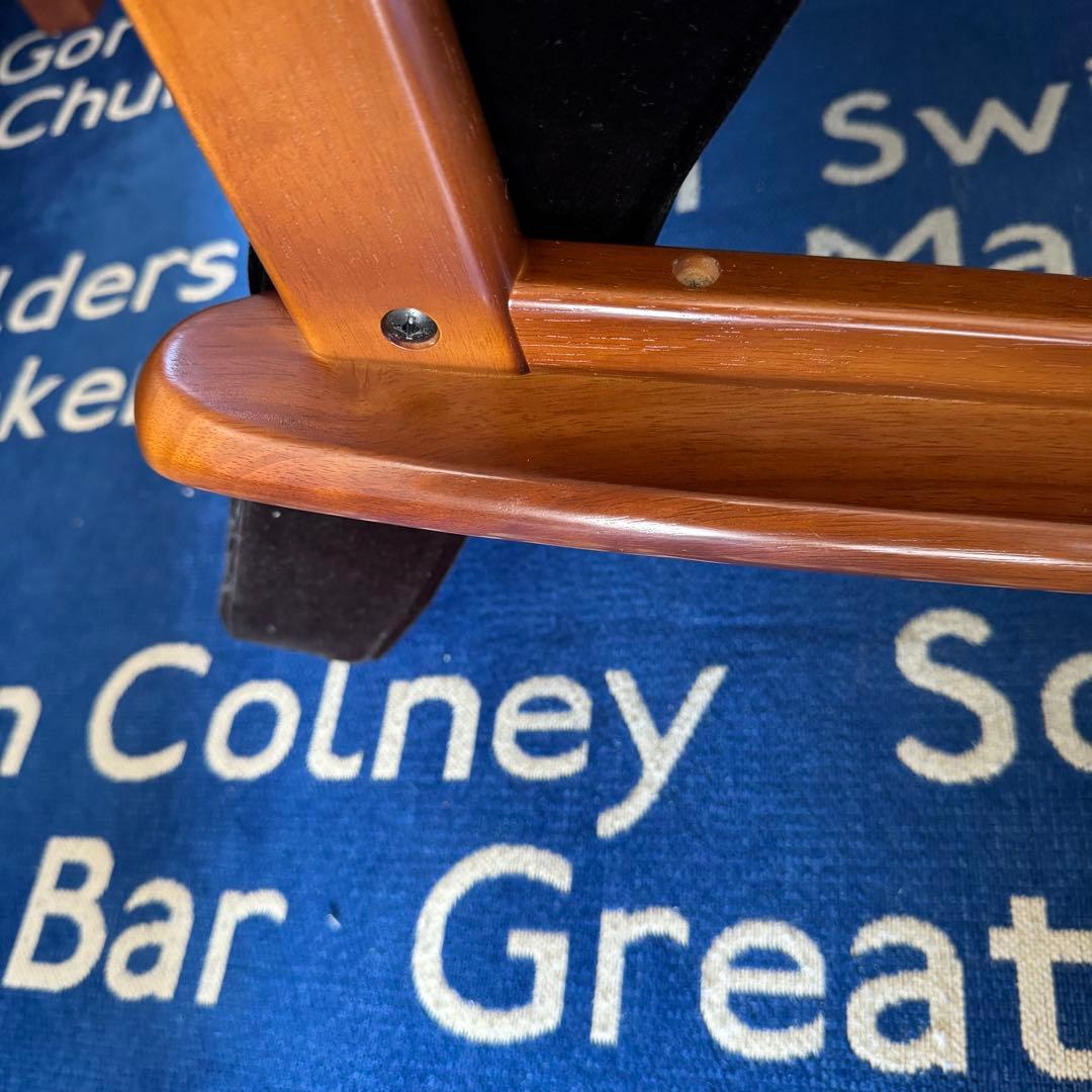 100脚限定！超希少　レア　カリモク60 Kチェア 限定ブラックモケット