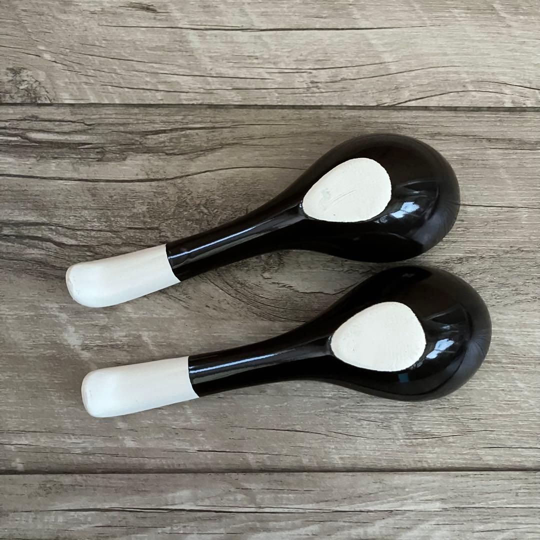 E-1 【オーブンOK】耐熱 ラーメン鉢 ペアセット（れんげ付き）黒 萬古焼