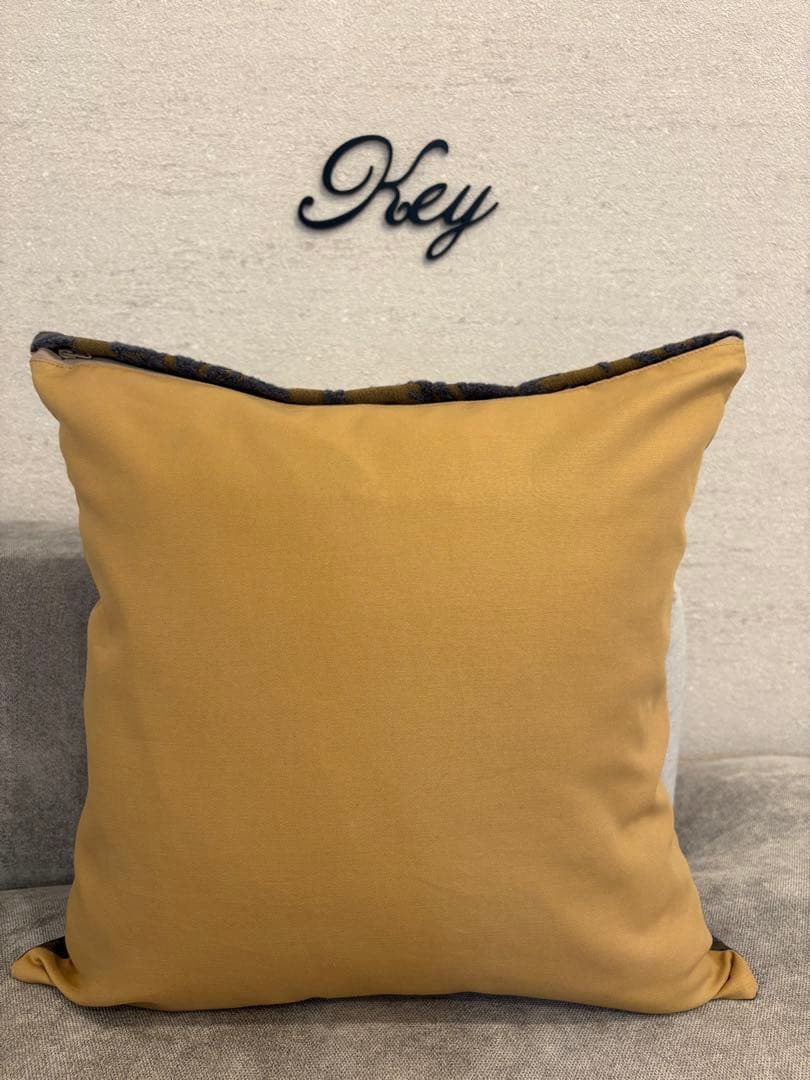 ミナペルホネン　ハンドメイド　クッションカバー★metsa navy