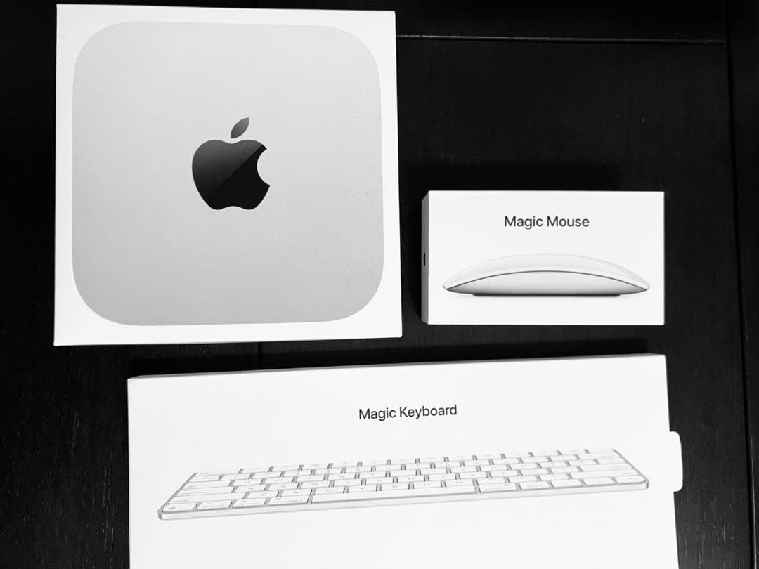【美品】Mac mini M4 256GB/24GB 純正マウス・キーボード付