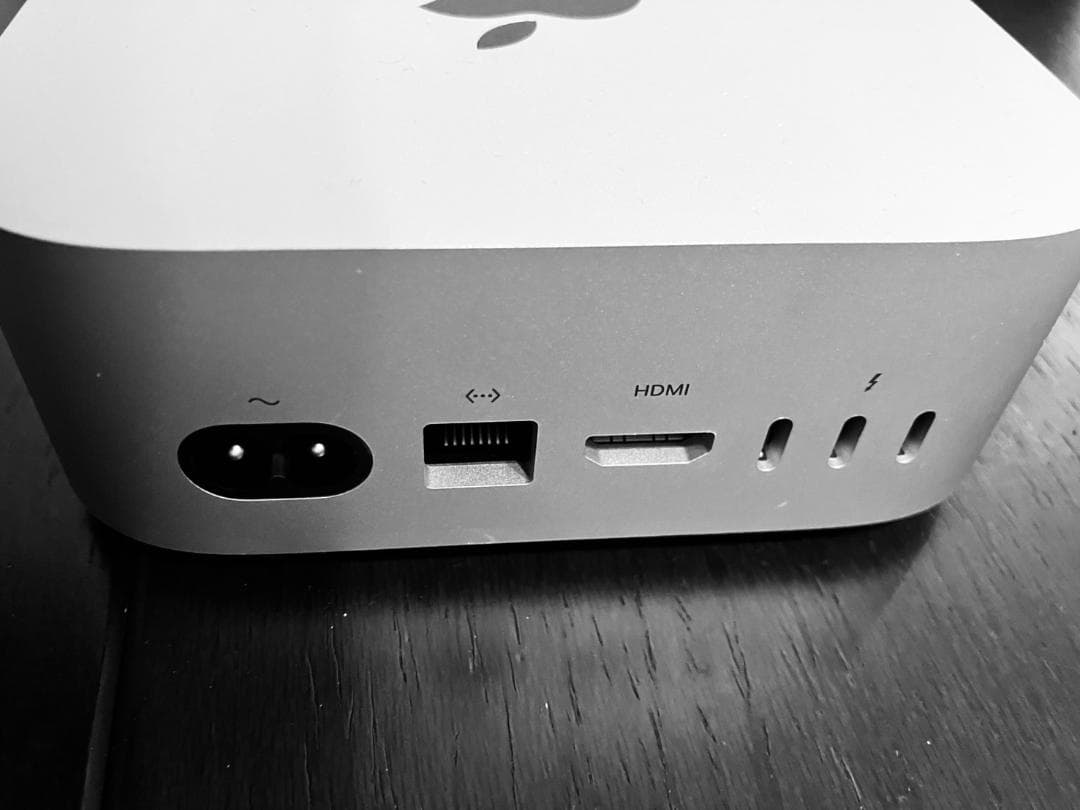 【美品】Mac mini M4 256GB/24GB 純正マウス・キーボード付