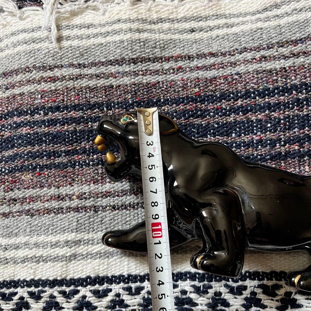 50's ビンテージ　ブラックパンサー　黒豹　ミッドセンチュリー　アンティーク