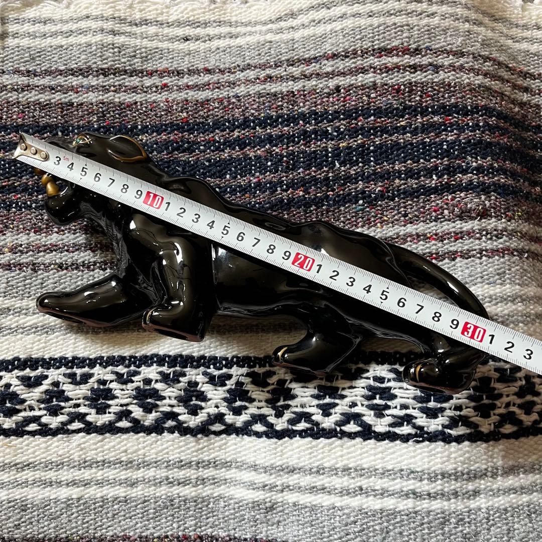 50's ビンテージ　ブラックパンサー　黒豹　ミッドセンチュリー　アンティーク