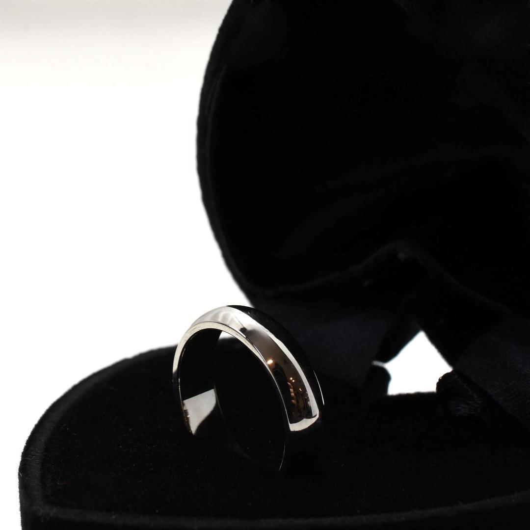 ペアリング シンプルなデザインにオリジナル感を☆鏡面 艶消し ステンレス