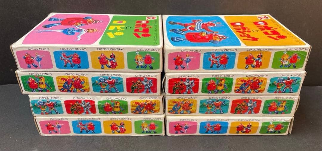 旧バンダイ　ロボコン　ミニ　プラモデル　10体　箱付き