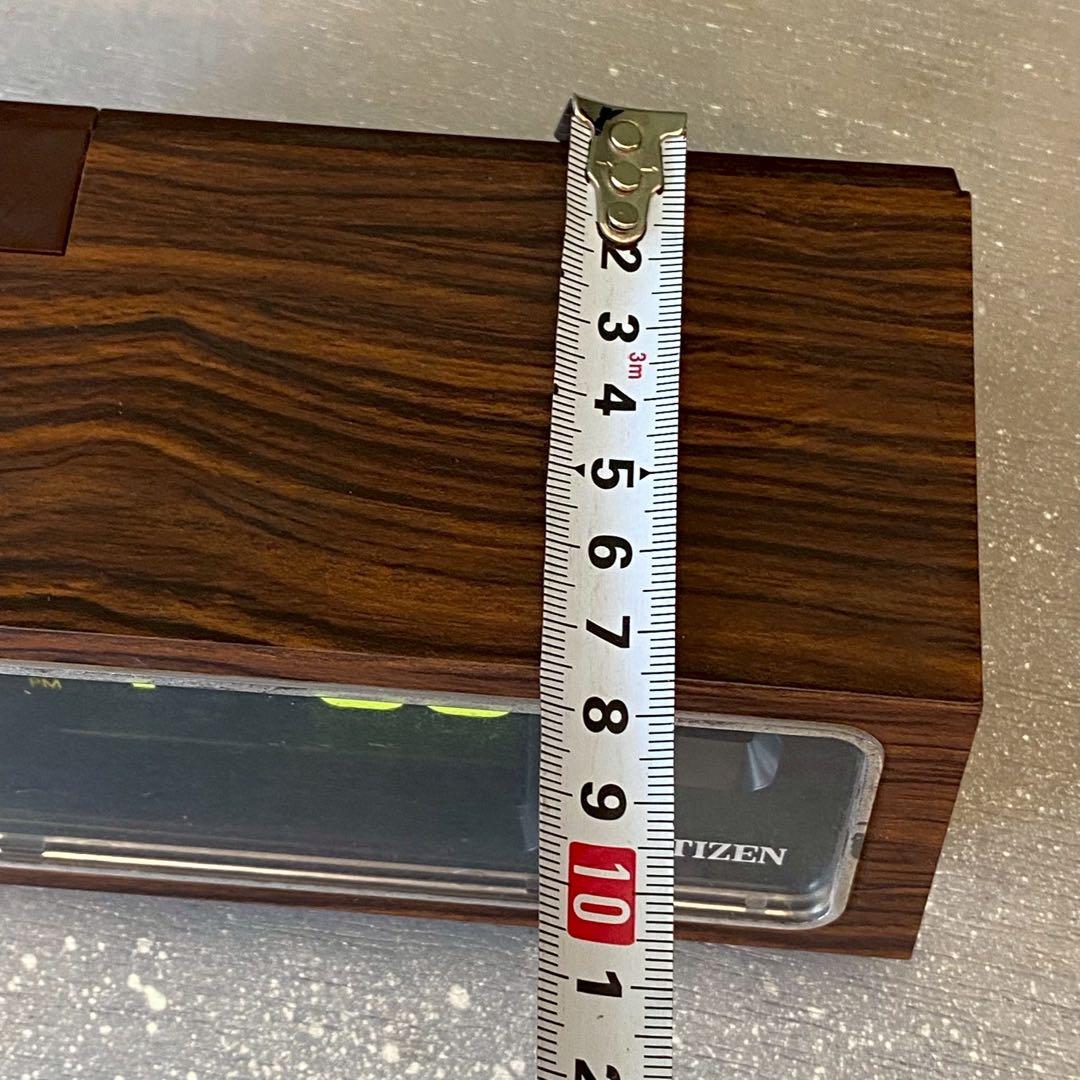 シチズン パタパタ時計 置時計 インテリア 昭和レトロ 当時物 ビンテージ