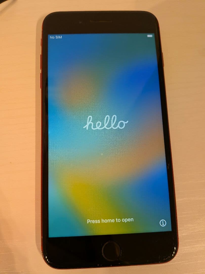 【ジャンク品】iPhone8plus RED 本体