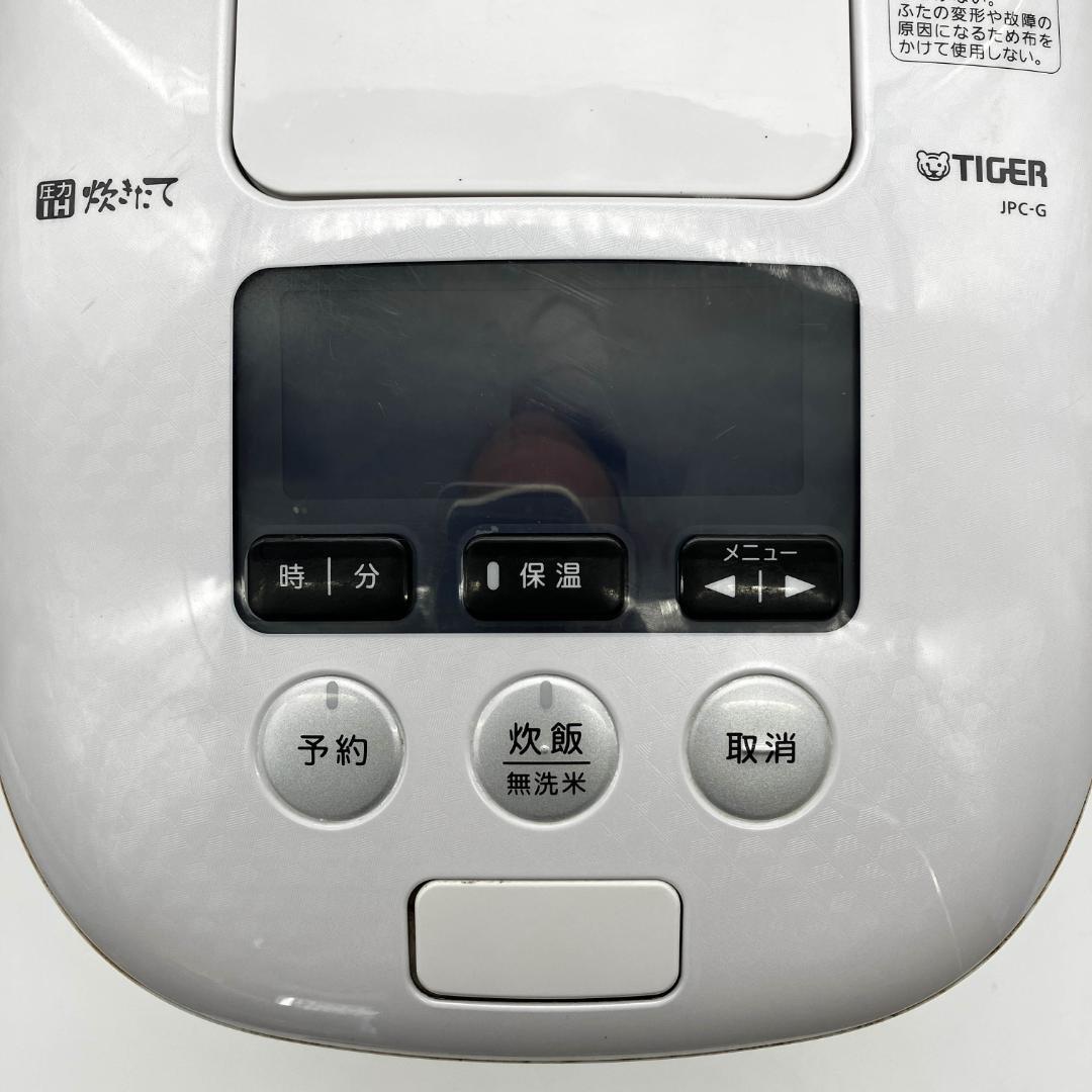 1112-06☆タイガー 炊飯器 IHジャー炊飯器 5.5合 2021年製