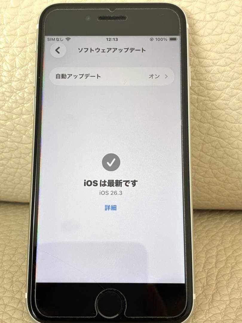 iPhone SE 第2世代 64G ホワイト　最新ios更新済　機能不良なし