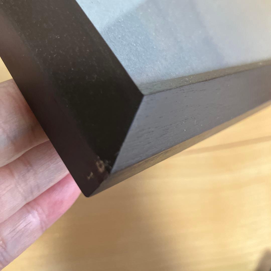 寺司勝次郎　屋根版画家　「旧家」　木版画　サイン有り